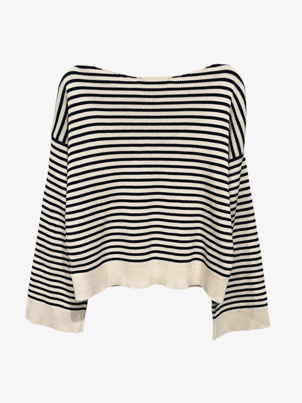 SEZANE DAISY JUMPER STRIPED SWEATER NWT - Picture 7 of 11